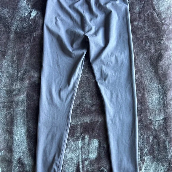 Uniqlo AIRism High-Rise Leggings Lavender Gray Size M - Picture 4 of 5